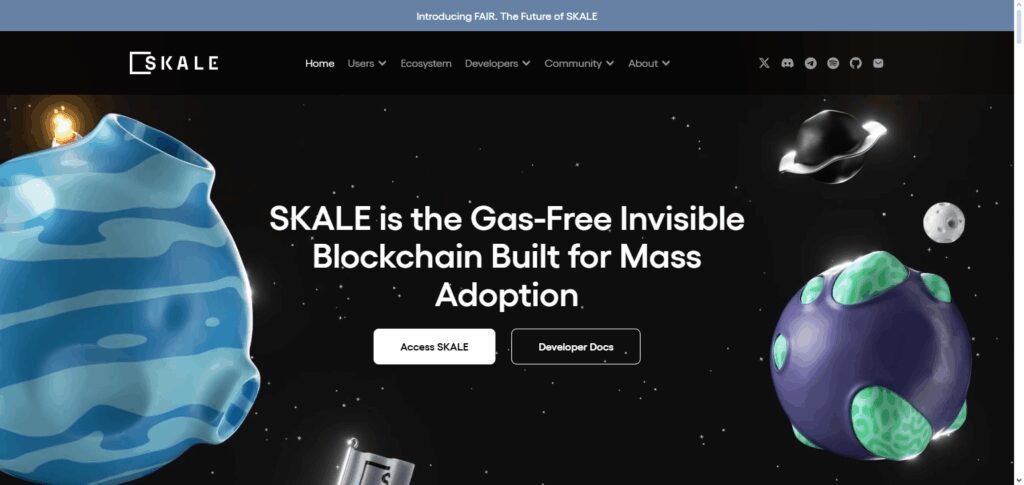 8 Top Cross-chain Gaming Ecosystems 5 SKALE Network