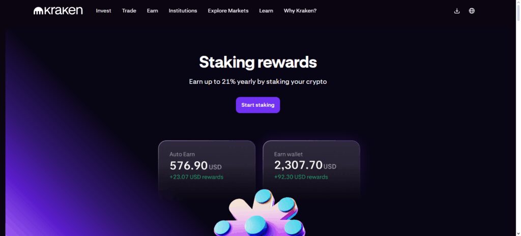 Kraken Staking