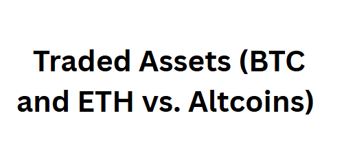 Traded Assets (BTC and ETH vs. Altcoins)
