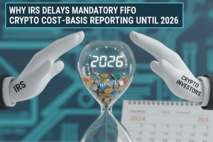 Why IRS Delays Mandatory FIFO Crypto Cost-Basis Reporting Until 2026