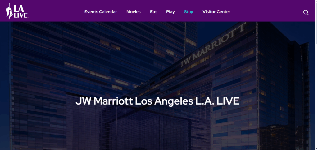 JW Marriott Los Angeles L.A. LIVE