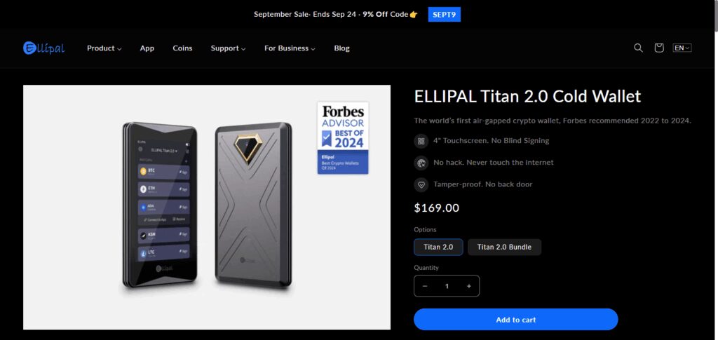 Ellipal Titan 2.0