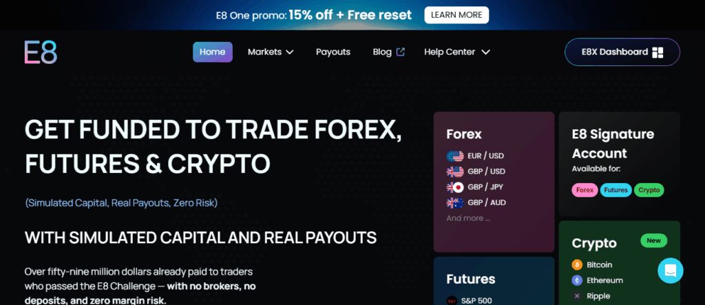E8 Markets