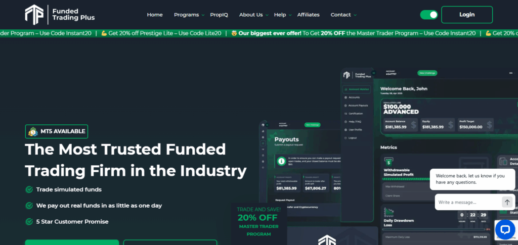 Funded Trading Plus
