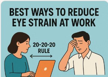 10 Best Ways to Reduce Eye Strain at Work