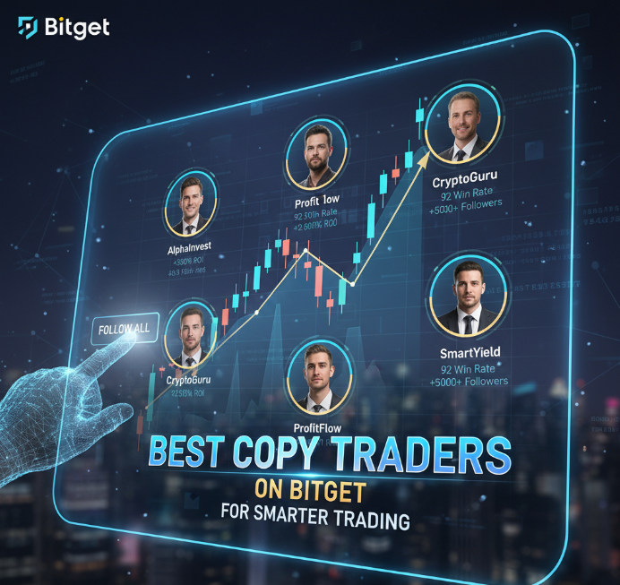 10 Best Copy Traders on Bitget for Smarter Trading