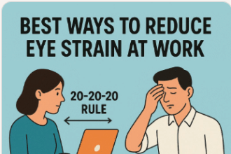 10 Best Ways to Reduce Eye Strain at Work