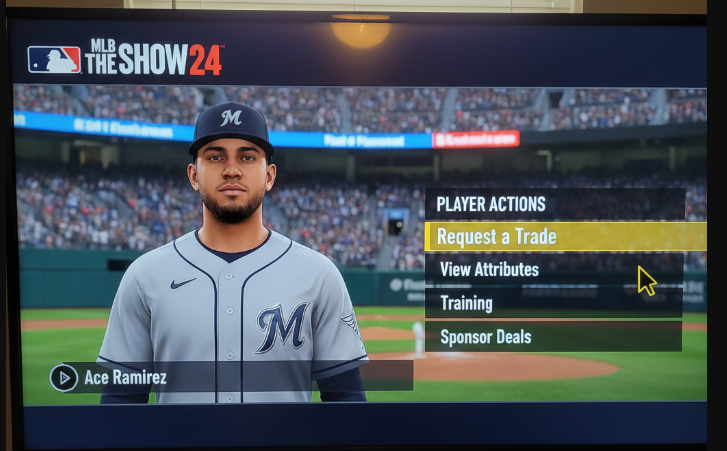 How To Request a Trade in MLB the Show 24