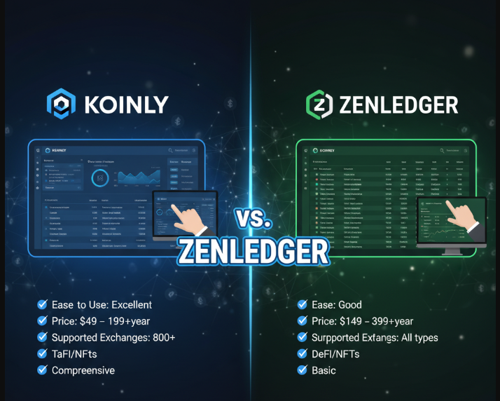 Koinly vs. ZenLedger: Best Crypto Tax Software Comparison