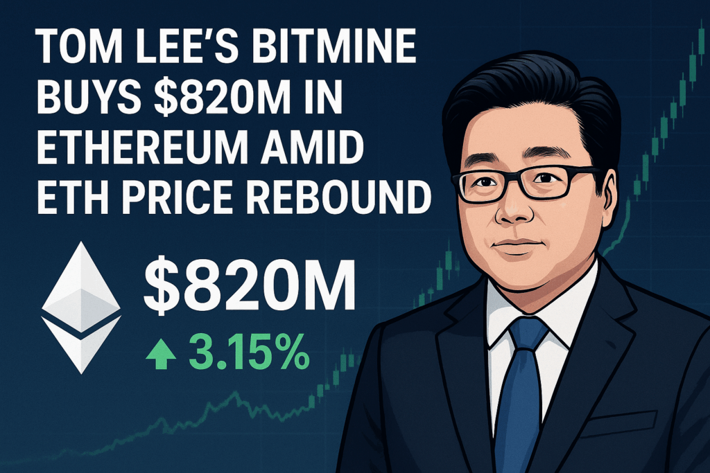 BitMine Becomes World’s Largest Ethereum Treasury