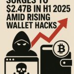 Crypto Crime Surges to $2.47B in H1 2025 Amid Rising Wallet Hacks