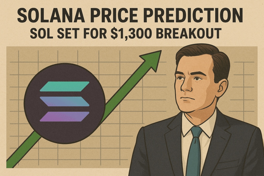 Solana Price Prediction: SOL Set for $1,300 Breakout 3 Institutional Growth and Global Expansion Strengthen Solana’s Outlook