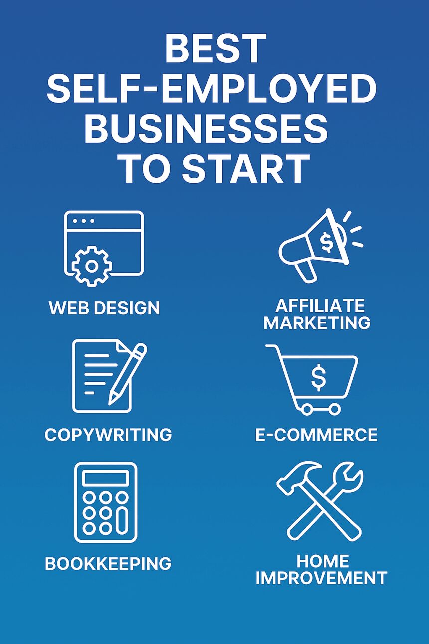 10 Best Self-Employed Businesses to Start