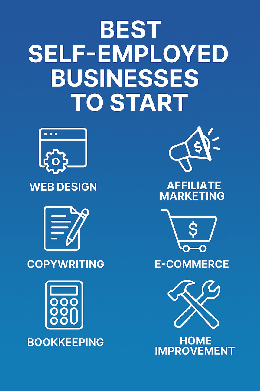 10 Best Self-Employed Businesses to Start