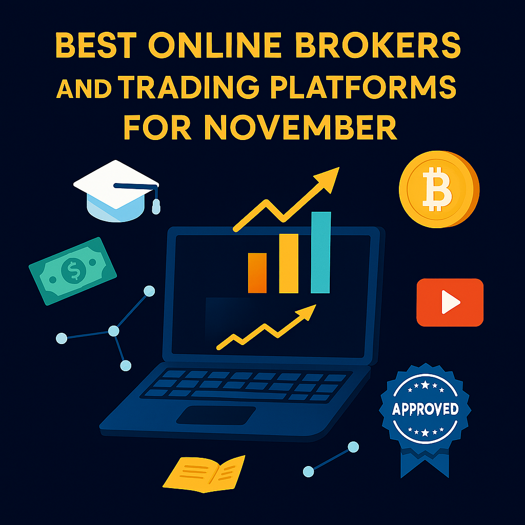 10 Best Online Brokers and Trading Platforms for November 2025