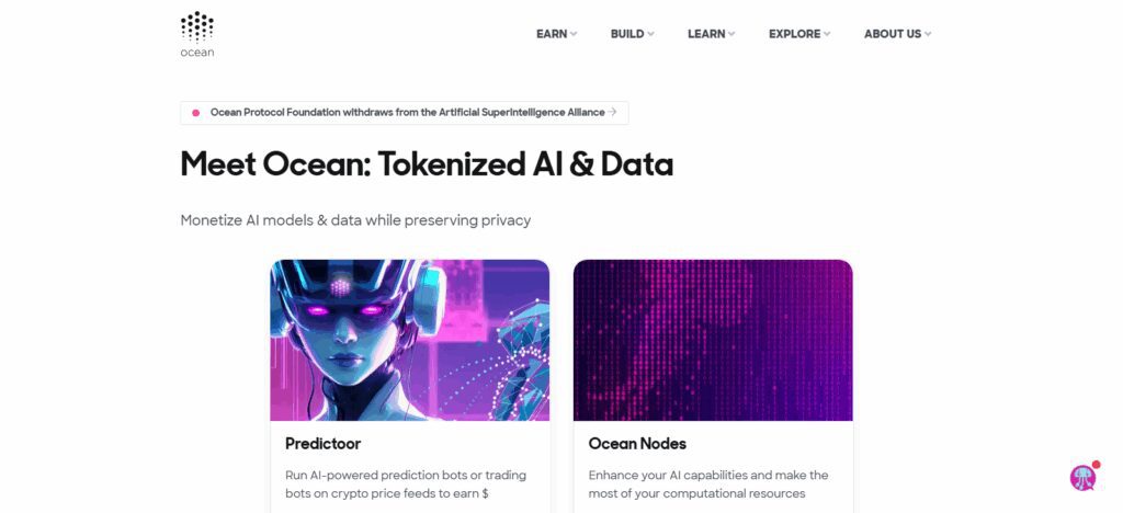 Top 9 Best AI Coins on Coinbase to Buy in 2026 5 Ocean Protocol (OCEAN)
