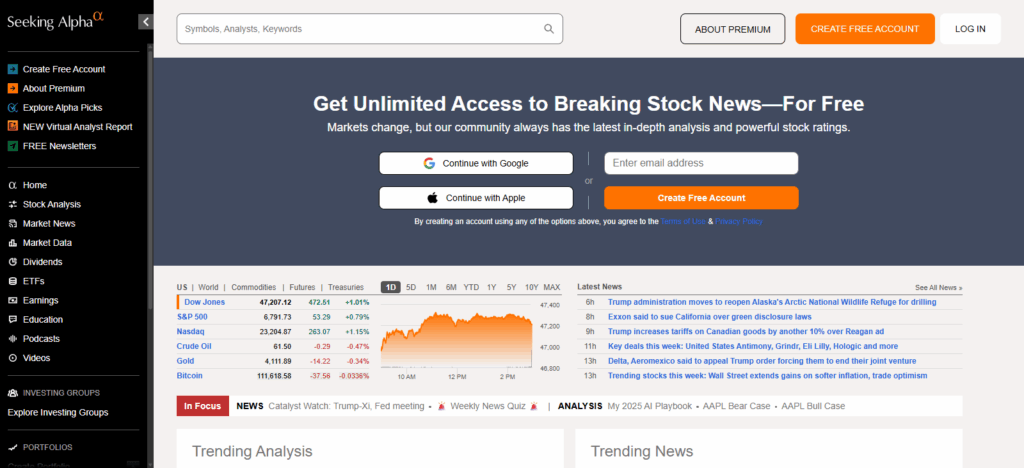 10 Best Stock Portfolio and Investment Tracker 2 Seeking Alpha