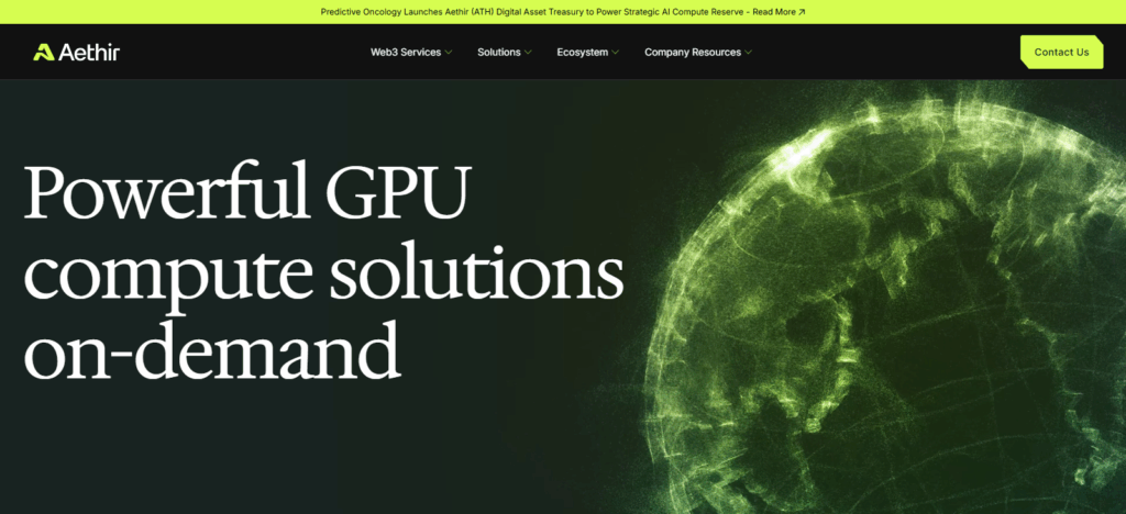 10 Best Arbitrum Gaming and NFT Projects 5 Aethir