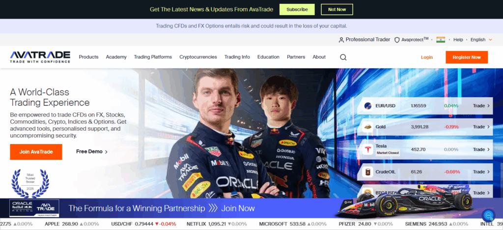 10 PU Prime Alternatives Forex Brokers 7 AvaTrade