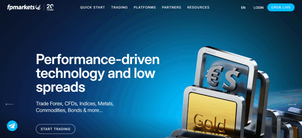 10 Best No-Commission Forex Brokers for Cost-Free Trading 2025 3 FP Markets