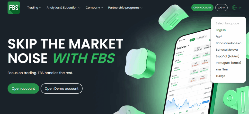 10 Best No-Commission Forex Brokers for Cost-Free Trading 2025 7 FBS