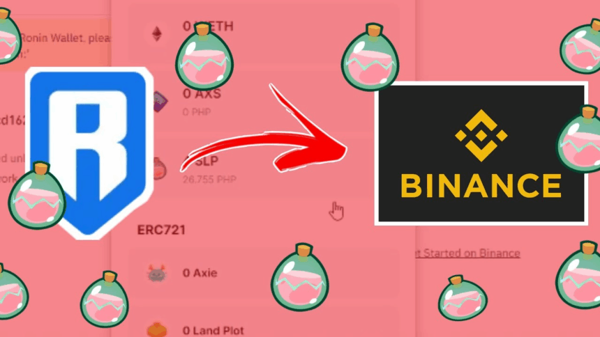 How to Transfer AXS and SLP from Ronin to Binance Easily 1 How to Transfer AXS and SLP from Ronin to Binance Easily