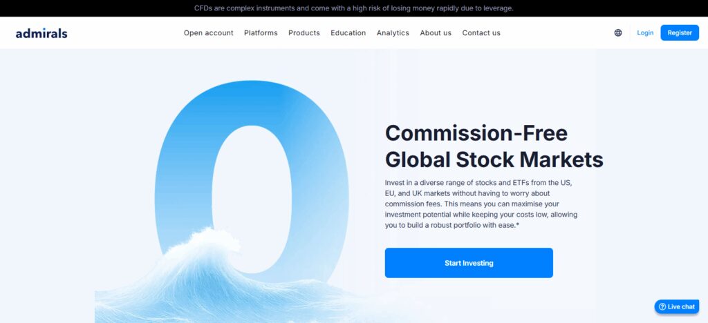 What is Admirals?