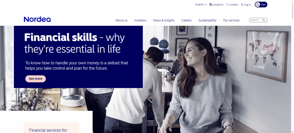 Step 1: Use Your Nordea Bank Account