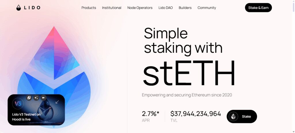 Step 1: Choose a Staking Platform