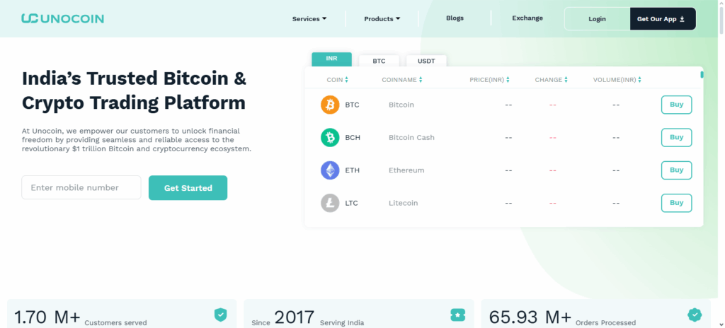 9 Top BloFin Alternative Exchanges in India for Secure Crypto Trading 6 Unocoin