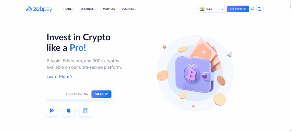 9 Top BloFin Alternative Exchanges in India for Secure Crypto Trading 5 ZebPay