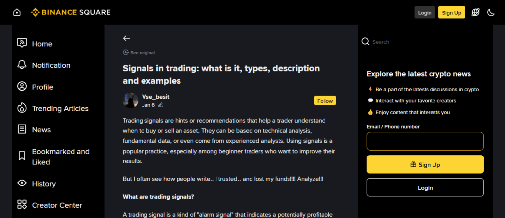 10 Best Crypto Trading Signals Sites & Groups For 2025 12 Binance Signals