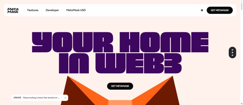 Step 1: Open MetaMask