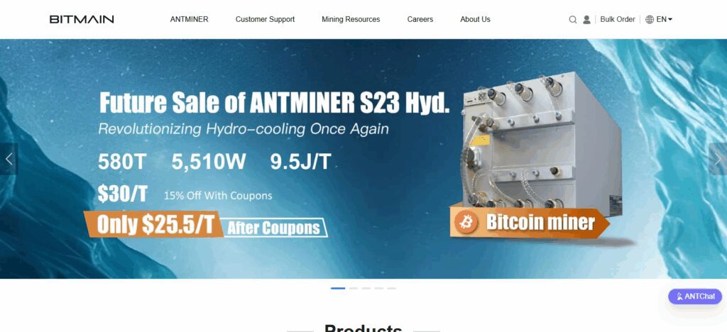 Bitmain Antminer S19j Pro+