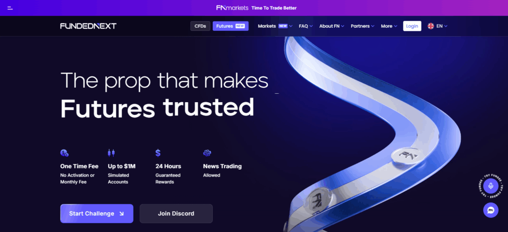 10 Best Prop Firms for Futures Trading 3 FundedNext Futures