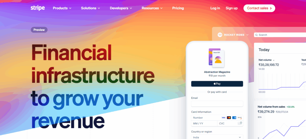 Top Online Payment Services for UK Businesses 2 Stripe