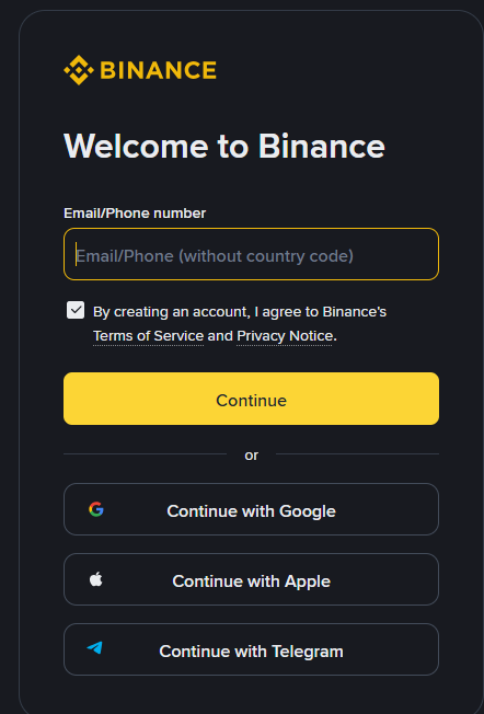 How to Open a Binance Corporate Account: Step-by-Step Guide 4 Step 2: Sign Up with a Business Email