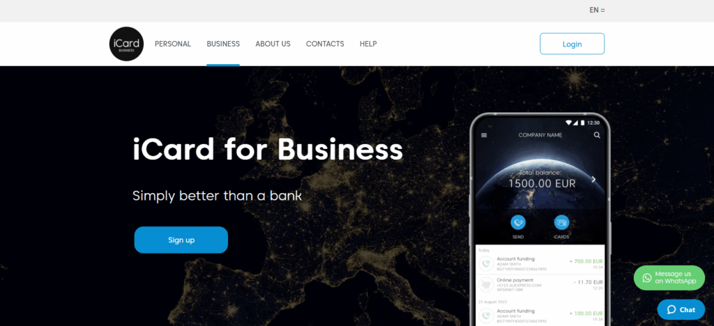 9 Top Business Bank Accounts in Europe for 2025 10 iCard Business