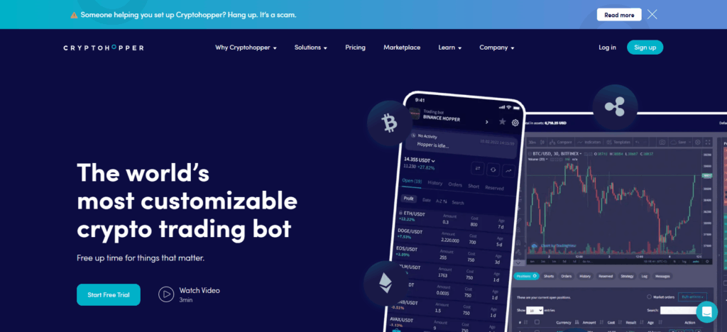 10 Best Crypto Flash Crash and Buy the Dip Crypto Bots 3 CryptoHopper Flash Crash Bot