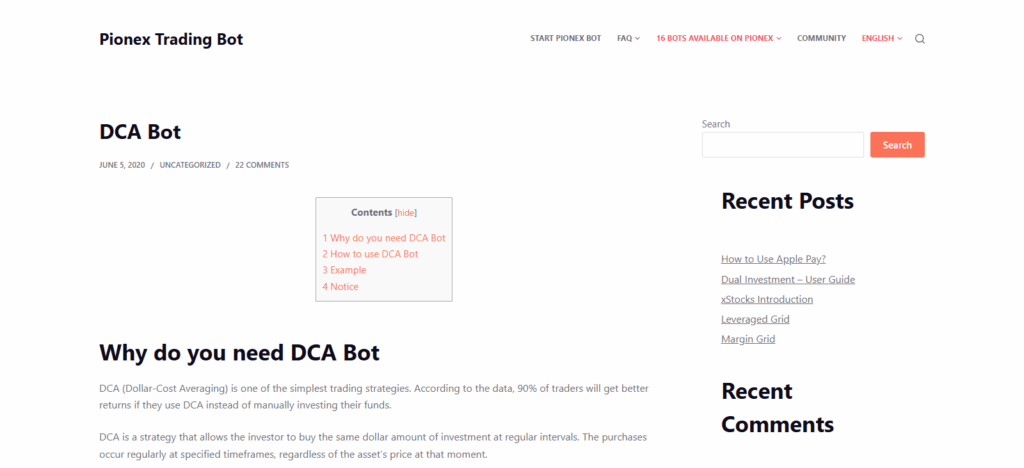 10 Best Crypto Flash Crash and Buy the Dip Crypto Bots 7 Pionex DCA Bot