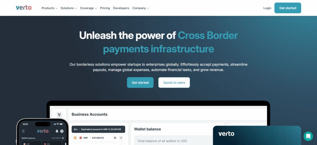 VertoFX Business