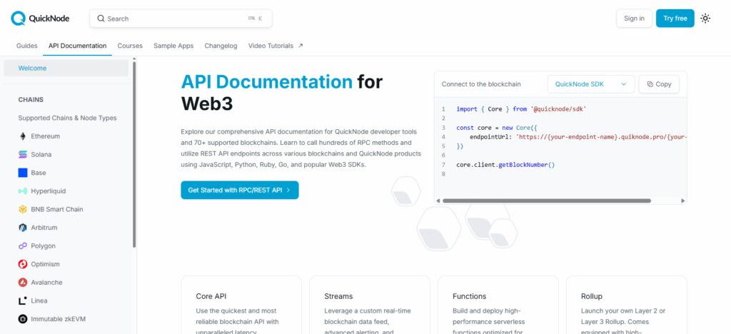 QuickNode API