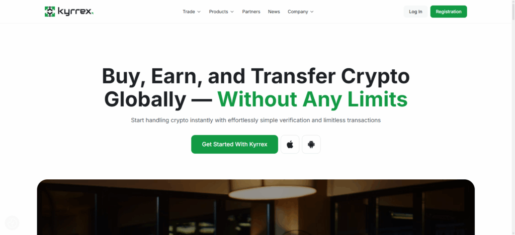 10 Best Bybit Alternatives In Europe In 2026 2 Kyrrex – Best for Regulated Crypto-Fintech Ecosystem