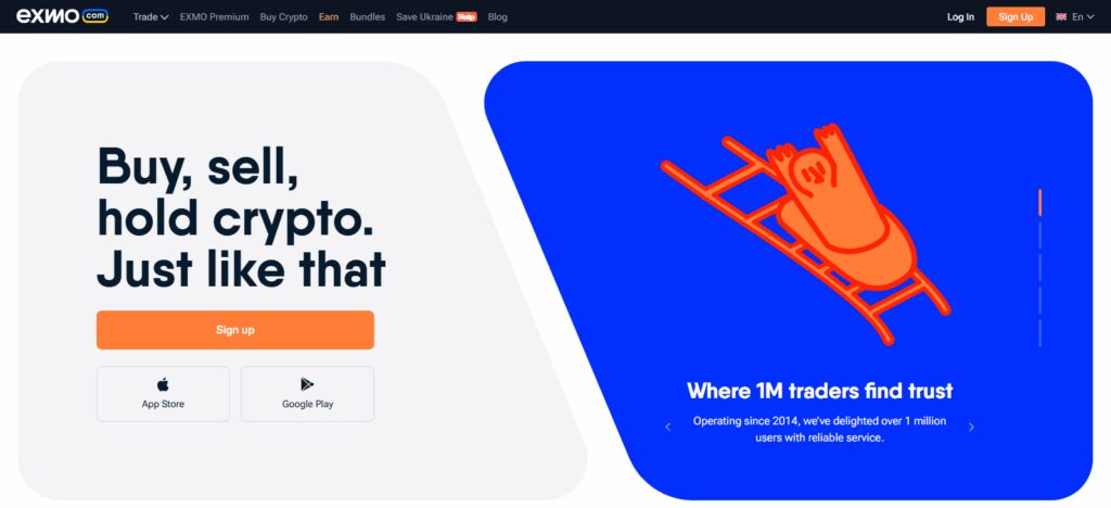 EXMO – Best for Fiat Access and Local Support