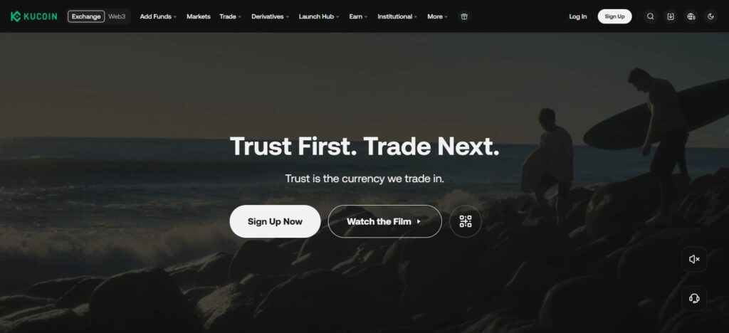 KuCoin – Best for Token Variety and Passive Income