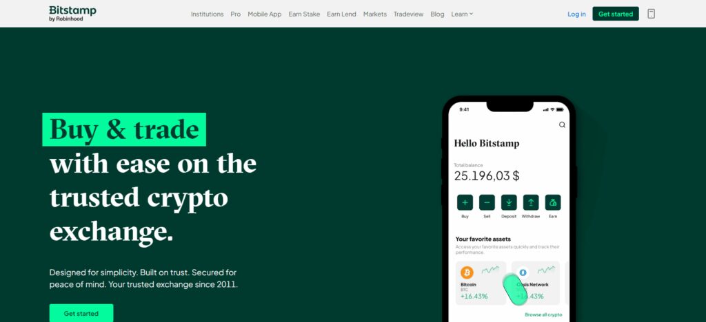 Bitstamp – Best for Long-Term Investors and EU Regulation