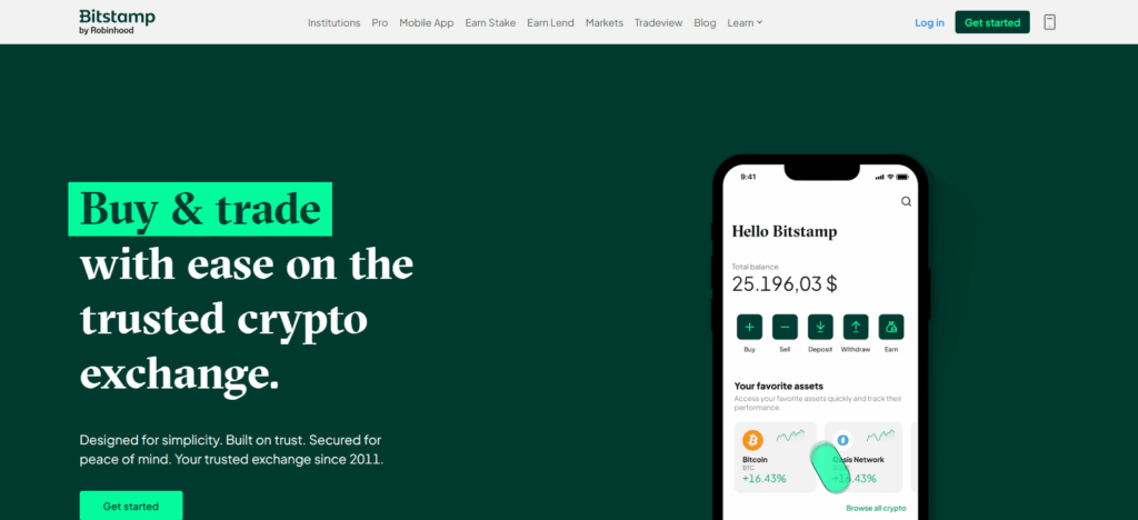 10 Best Bybit Alternatives In Europe In 2026 10 Bitstamp – Best for Long-Term Investors and EU Regulation