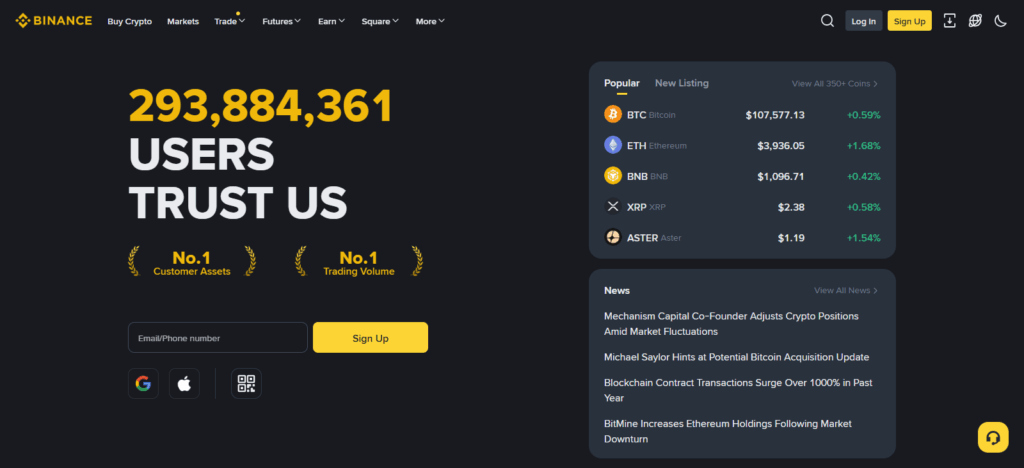 10 Best 100x Leverage Crypto Trading Platforms for 2025 4 Binance