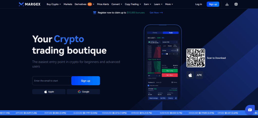 10 Best 100x Leverage Crypto Trading Platforms for 2025 7 Margex