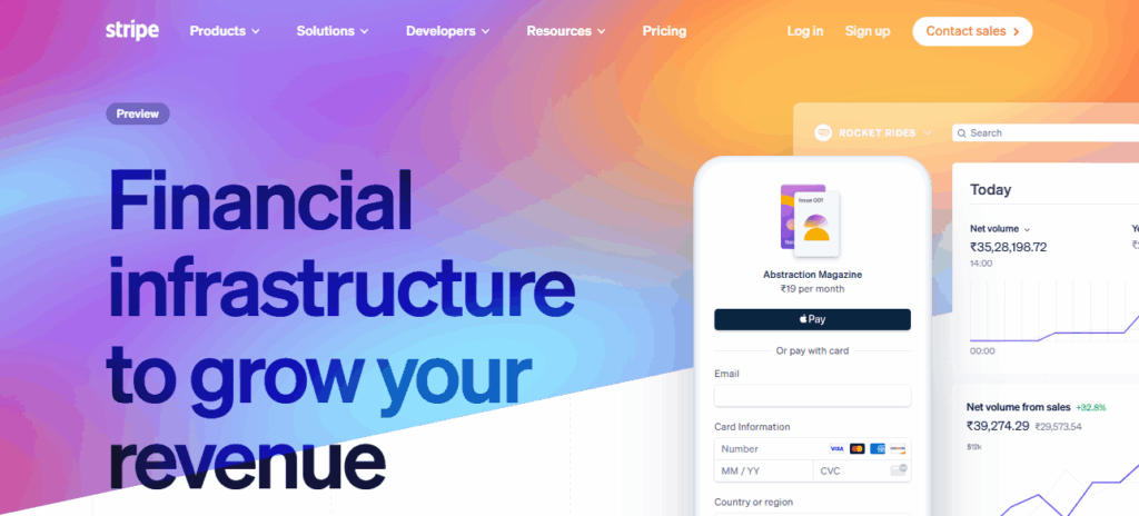 9 Top eMerchant Services - for Secure & Easy Payment Processing 3 Stripe